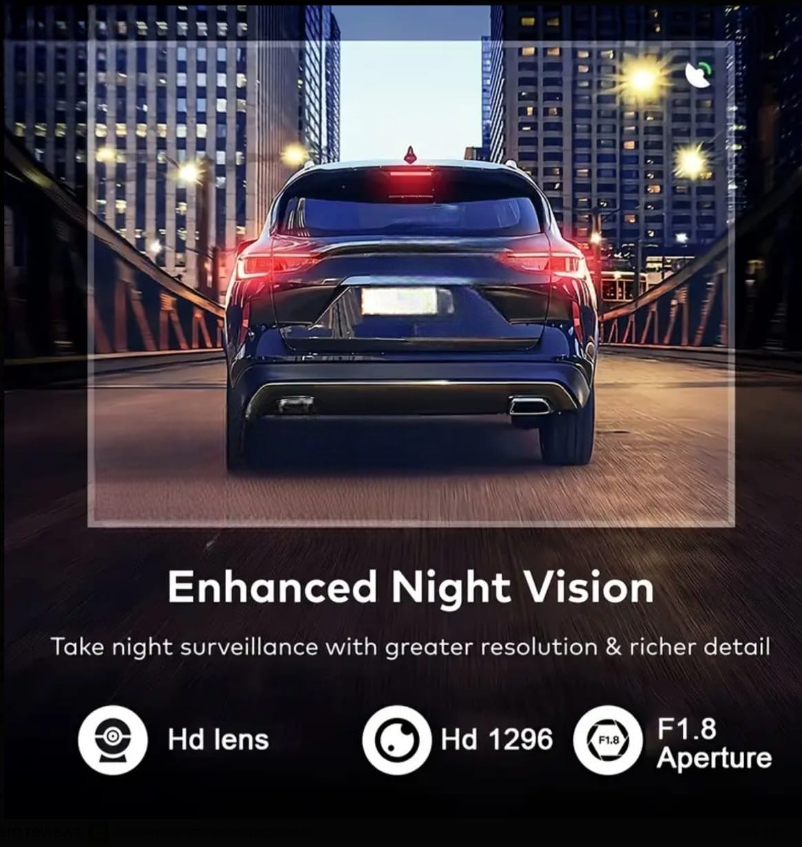 Advanced 3-Lens Dash Cam with High-Definition 1080P Recording – Captures Front, Interior, 170° Wide Angle, Night Vision, 24h Parking recording,free memory card 32 GB7